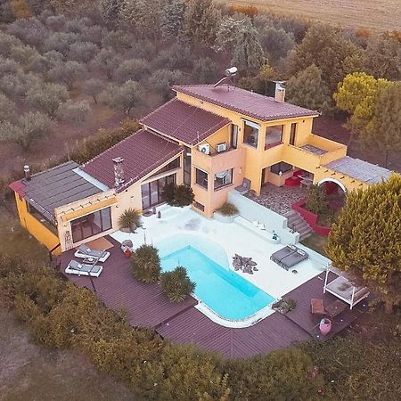 Villa Hacienda Private Pool And Jacuzzi Paralía Dış mekan fotoğraf