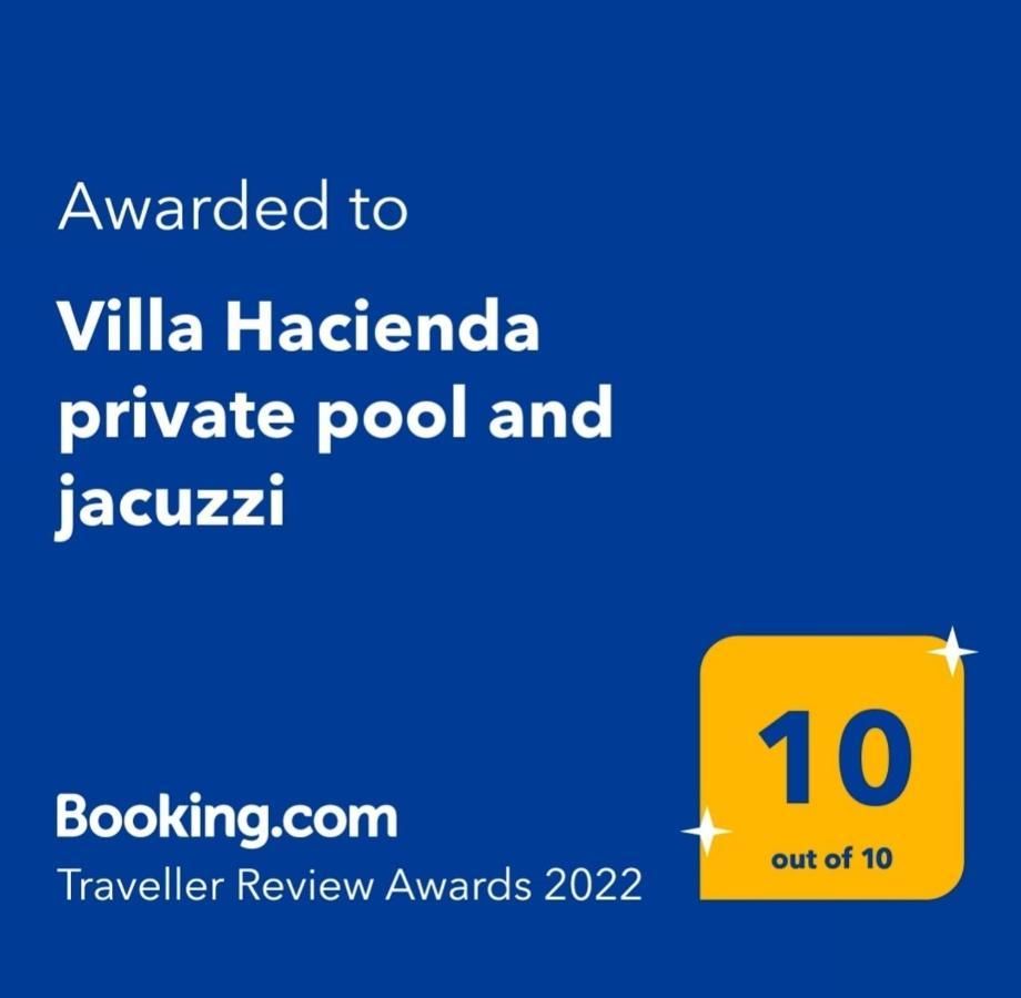 Villa Hacienda Private Pool And Jacuzzi Paralía Dış mekan fotoğraf